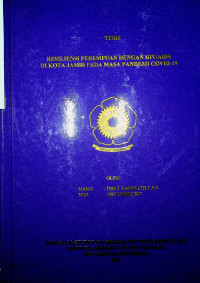RESILIENSI PEREMPUAN DENGAN HIV/AIDS DI KOTA JAMBI PADA MASA PANDEMI COVID-19.