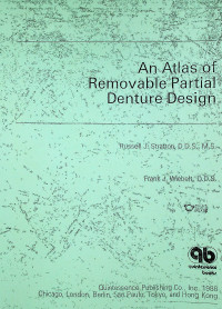 An Atlas of Removable Partial Denture Design