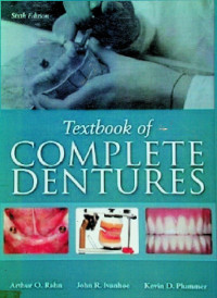 Textbook of COMPLETE DENTURES, Sixth Edition