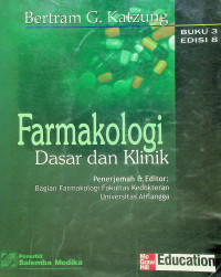 Farmakologi: Dasar dan Klinik, Buku 3, Edisi 8