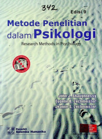 Metode Penelitian dalam Psikologi = Research Methods in Psychology, Edisi 9