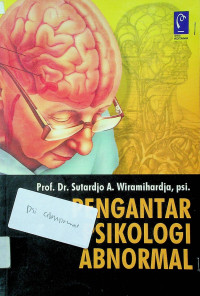 PENGANTAR PSIKOLOGI ABNORMAL