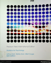 Statistics for Psychology: Pearson New International Edition, Sixth Edition
