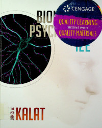 BIOLOGICAL PSYCHOLOGY, 12e