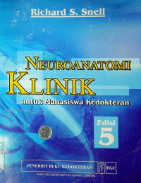 NEUROANATOMI KLINIK untuk Mahasiswa Kedokteran, Edisi 5