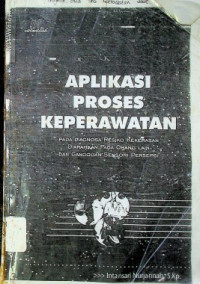 APLIKASI PROSES KEPERAWATAN PADA DIAGNOSA RESIKO KEKERASAN DIARAHKAN PADA ORANG LAIN DAN GANGGUAN SENSORI PERSEPSI