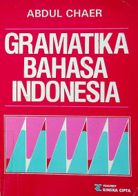 GRAMATIKA BAHASA INDONESIA