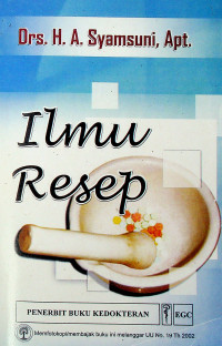 Ilmu Resep