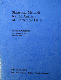 Statistical Methods for the Analysis of Biomedical Data