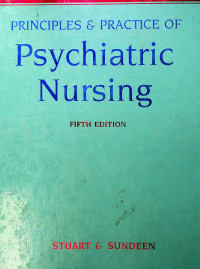 PRINCIPLES & PRACTICE OF Psychiatric Nursing FIFTH EDITION