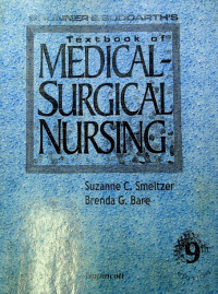 Text book of MEDICAL SURGICAL NURSING, 9 EDITION