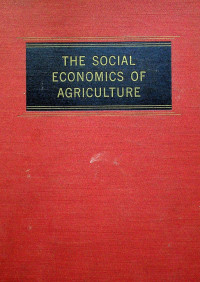 THE SOCIAL ECONOMIC OF AGRICULTURE