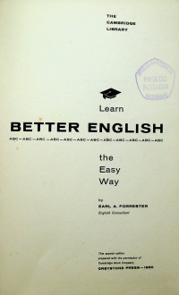 Learn BETTER ENGLISH: the Easy Way
