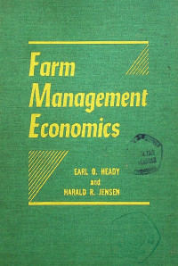 Farm Management Economics