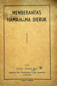 MEMBERANTAS HAMA-HAMA DJERUK