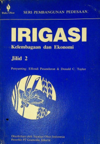 IRIGASI Kelembagaan dan Ekonomi, Jilid 2