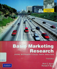 Basic Marketing Research : USING MIRCOSOFT EXCEL DATA ANALYSIS