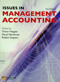 ISSUES IN MANAGEMENT ACCOUNTING, Third Edition