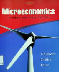 Microeconomics: Principles, Application, and Tools, 6th EDITION