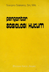 Pengantar Sosiologi Hukum