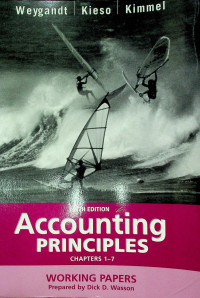 Accounting PRINCIPLES CHAPTERS 1-7, SIXTH EDITION