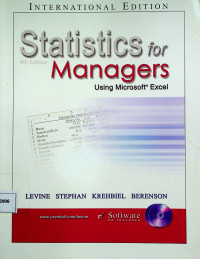 Statistics for Managers: Using Microsoft Excel, 4th Edition