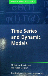 Time Series and Dynamic Models