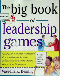 The big book of leadership games