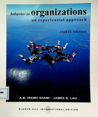 behavior in organizations an experiential approach, eight edition