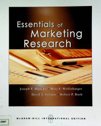 Essentials of Marketing Research