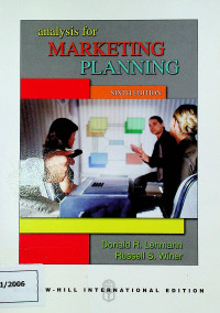 analysis for MARKETING PLANNING, SIXTH EDITION