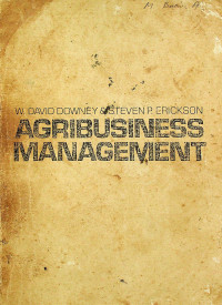 AGRIBUSINESS MANAGEMENT