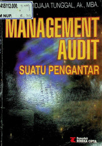 MANAGEMENT AUDIT : SUATU PENGANTAR