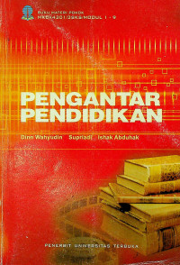 PENGANTAR PENDIDIKAN