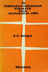 PERUBAHAN-PERUBAHAN STRUKTUR dalam MASYARAKAT JAWA