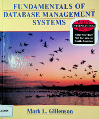 FUNDAMENTALS OF DATABASE MANAGEMENT SYSTEMS