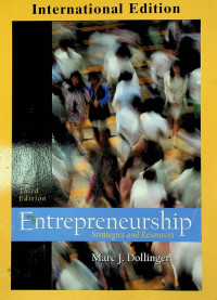 Entrepreneurship: Strategies and Resources, Third Edition