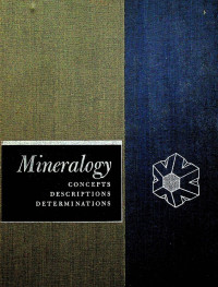 Mineralogy: CONCLEPTS DESCRIPTIONS DETERMINATIONS