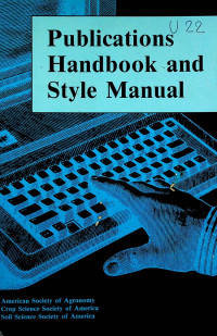 PUBLICATIONS HANDBOOK  & STYLE MANUAL