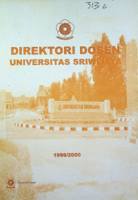 DIREKTORI DOSEN UNIVERSITAS SRIWIJAYA, 1999/2000