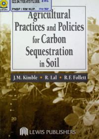 Agricultural Practices and Policies for Carbon Sequestration in Soil