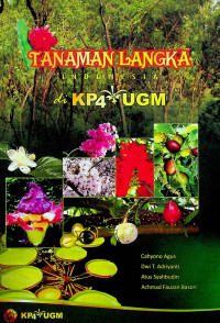 TANAMAN LANGKA INDONESIA di KP4 UGM