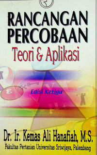 RANCANGAN PERCOBAAN: Teori & Aplikasi, Edisi Ketiga