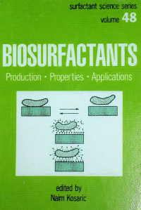 BIOSURFACTANTS : Production, Properties, Applications surfactant sceince seres  volume 48