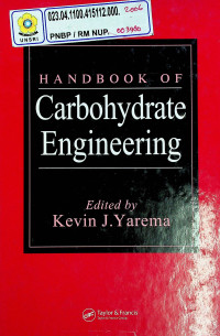 HANDBOOK OF Carbohydrate Engineering