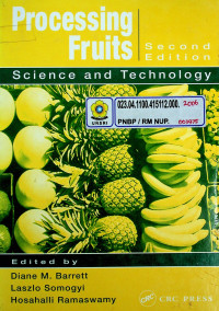 Processing Fruit: Science and Technology, Second Edition