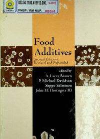 Food Additivies, Second Edition Revised and Expanded