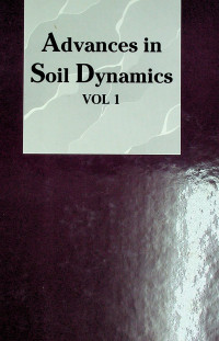 Advances in Soil Dynamics VOL. 1