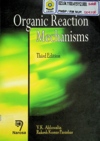 Organic Reaction Mechanisms