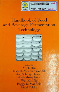 Handbook of Food and Beverage Fermentation Technology